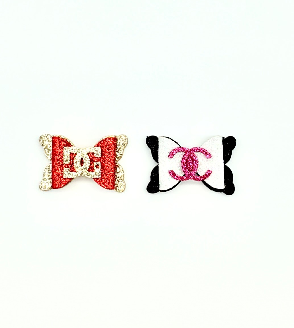 Luxury DG & CC Designer Bow (2 Pack)