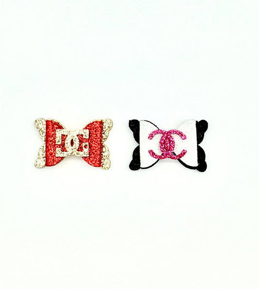 Luxury DG & CC Designer Bow (2 Pack)