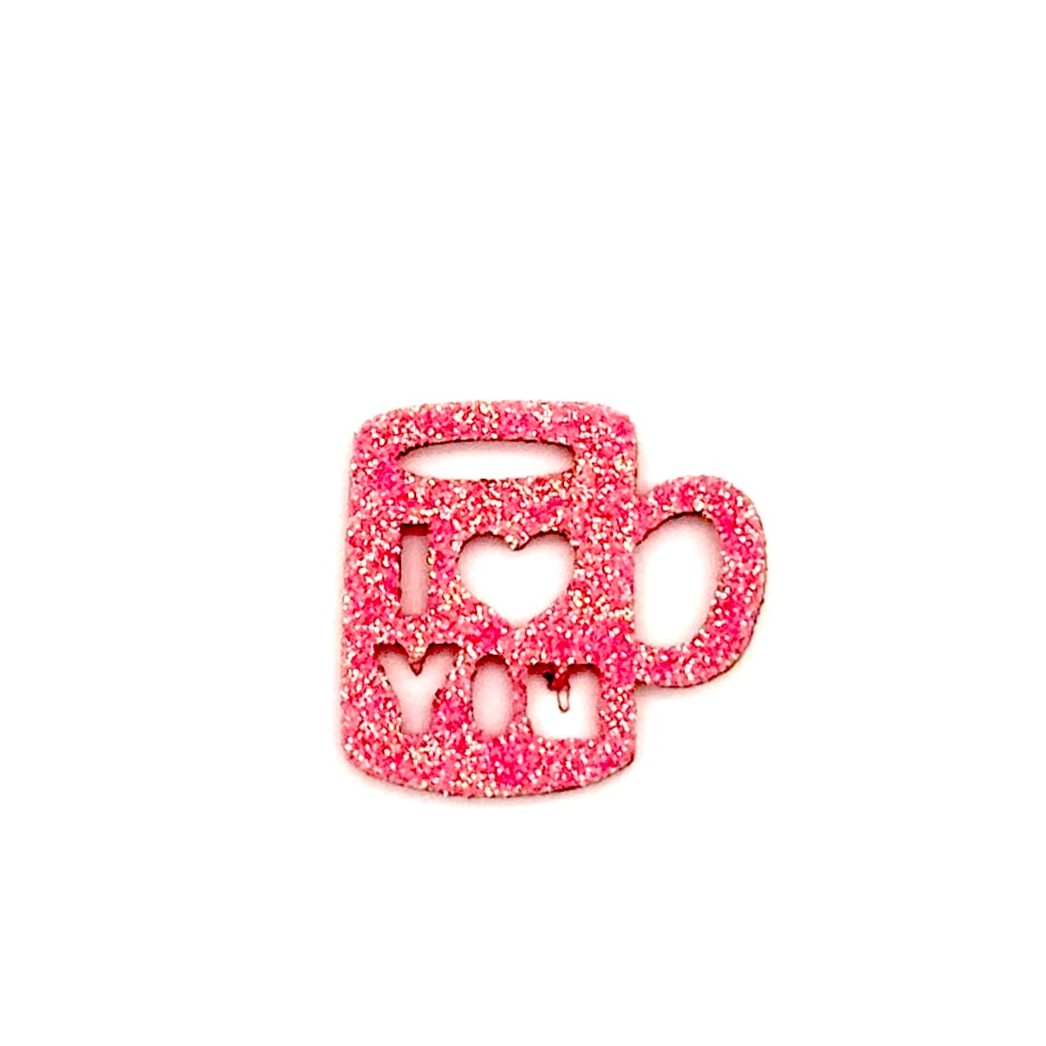 Pink I Love You Mug