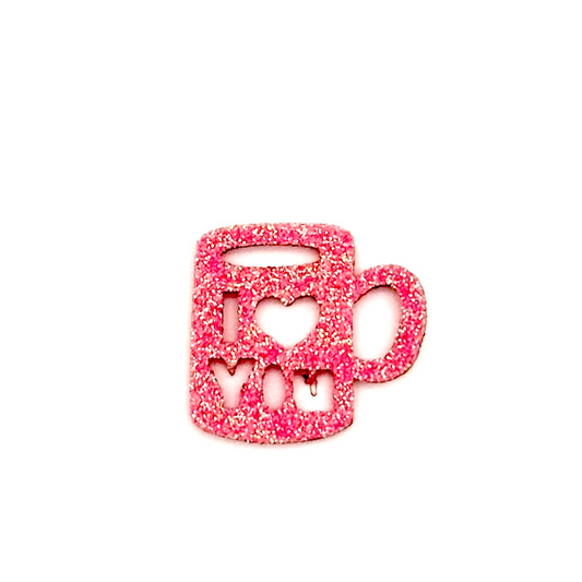 Pink I Love You Mug